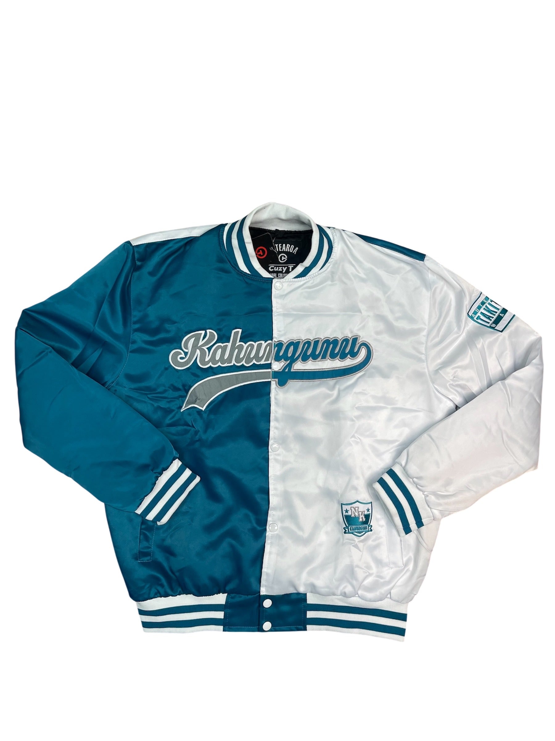Kahungunu Split Bomber Jacket