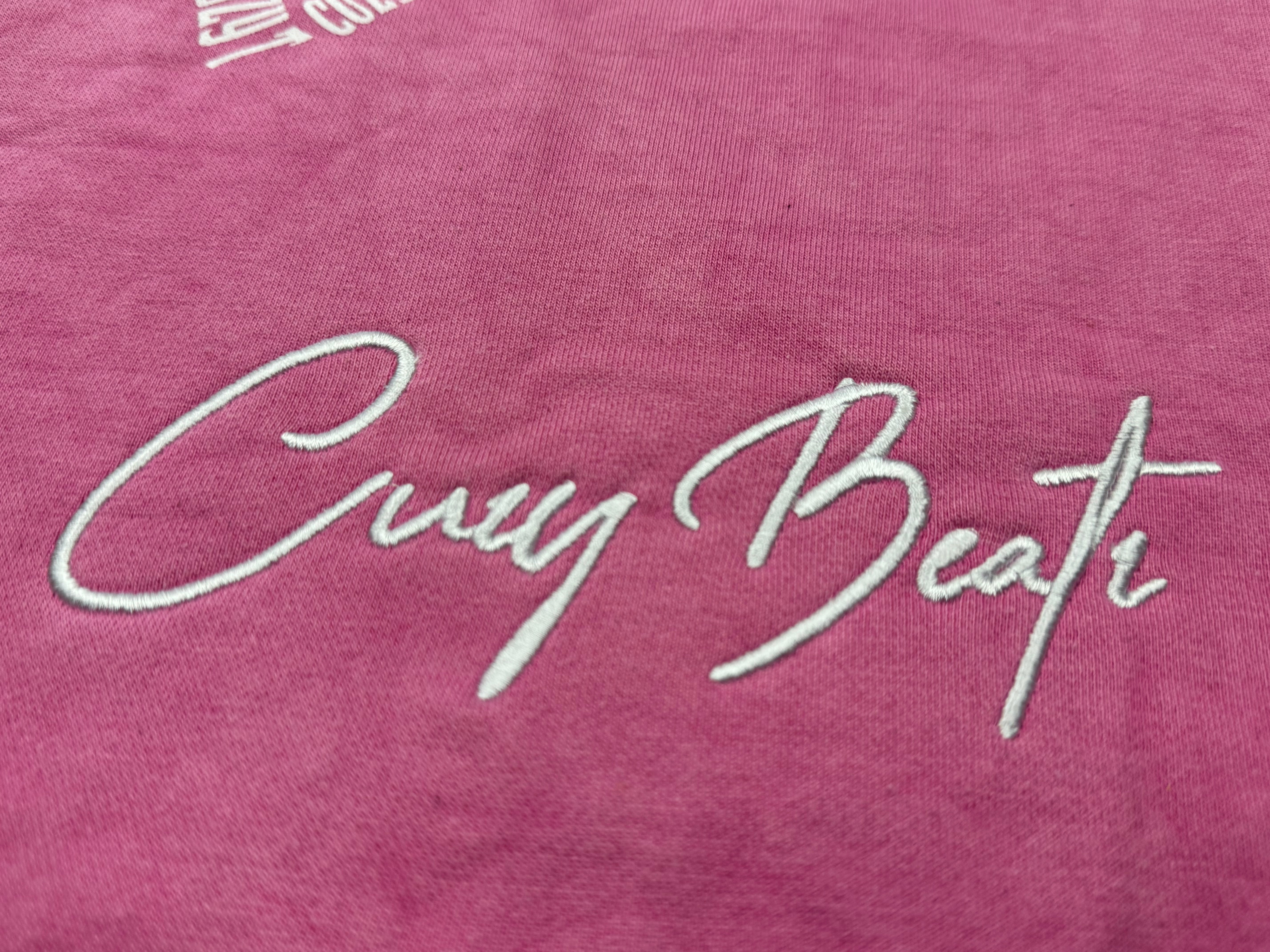 Cuzy Beatz Oversized Pink  Crew neck jersey