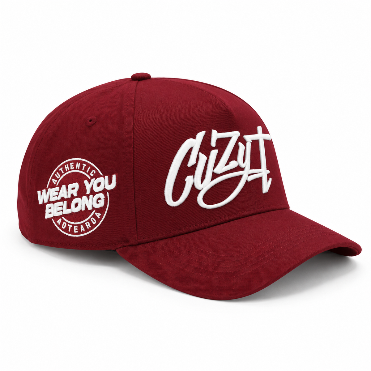 CREED - maroon and white