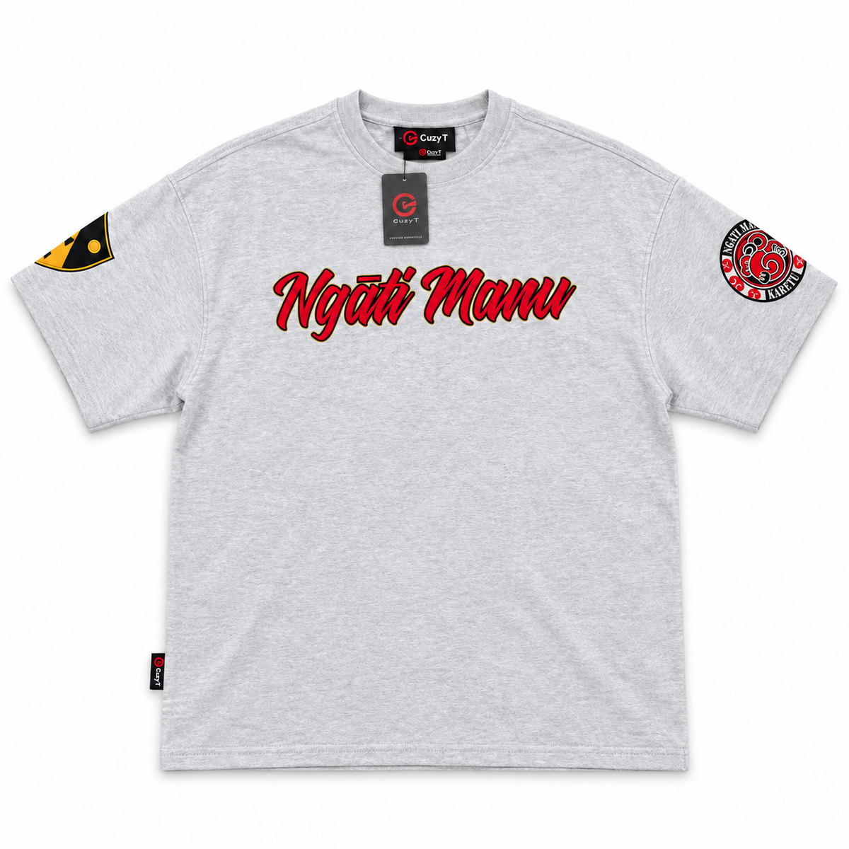 Ngati Manu Tee (grey)