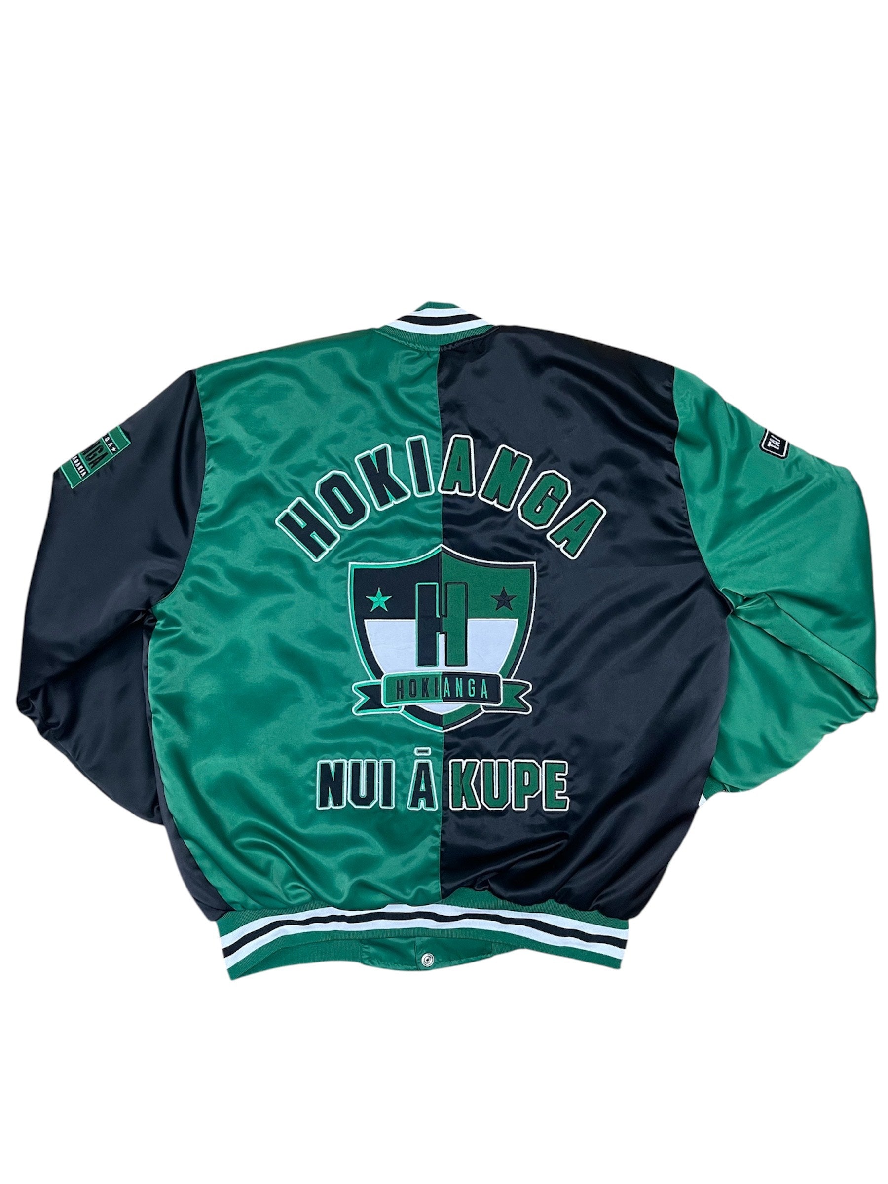 Split Satin Hokianga Bomber