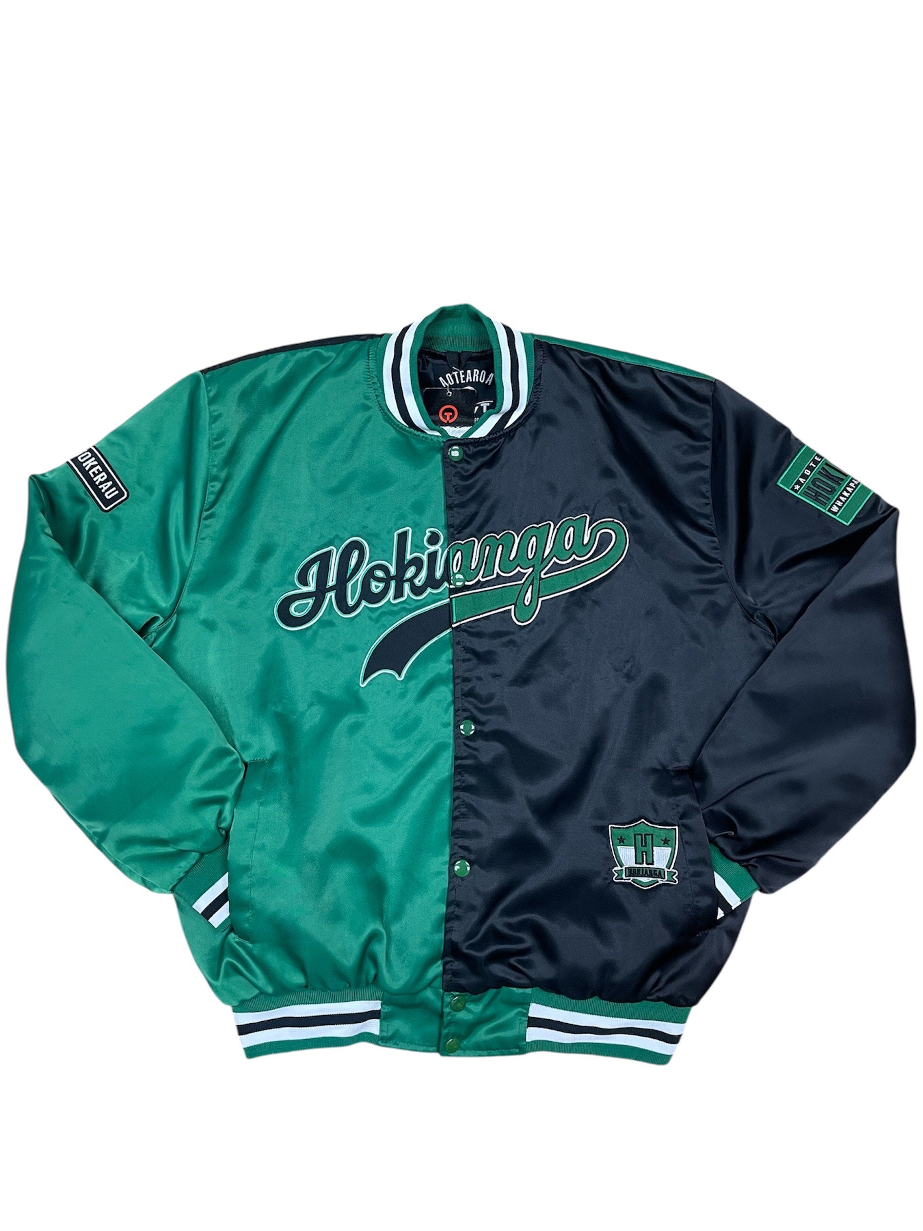 Split Satin Hokianga Bomber