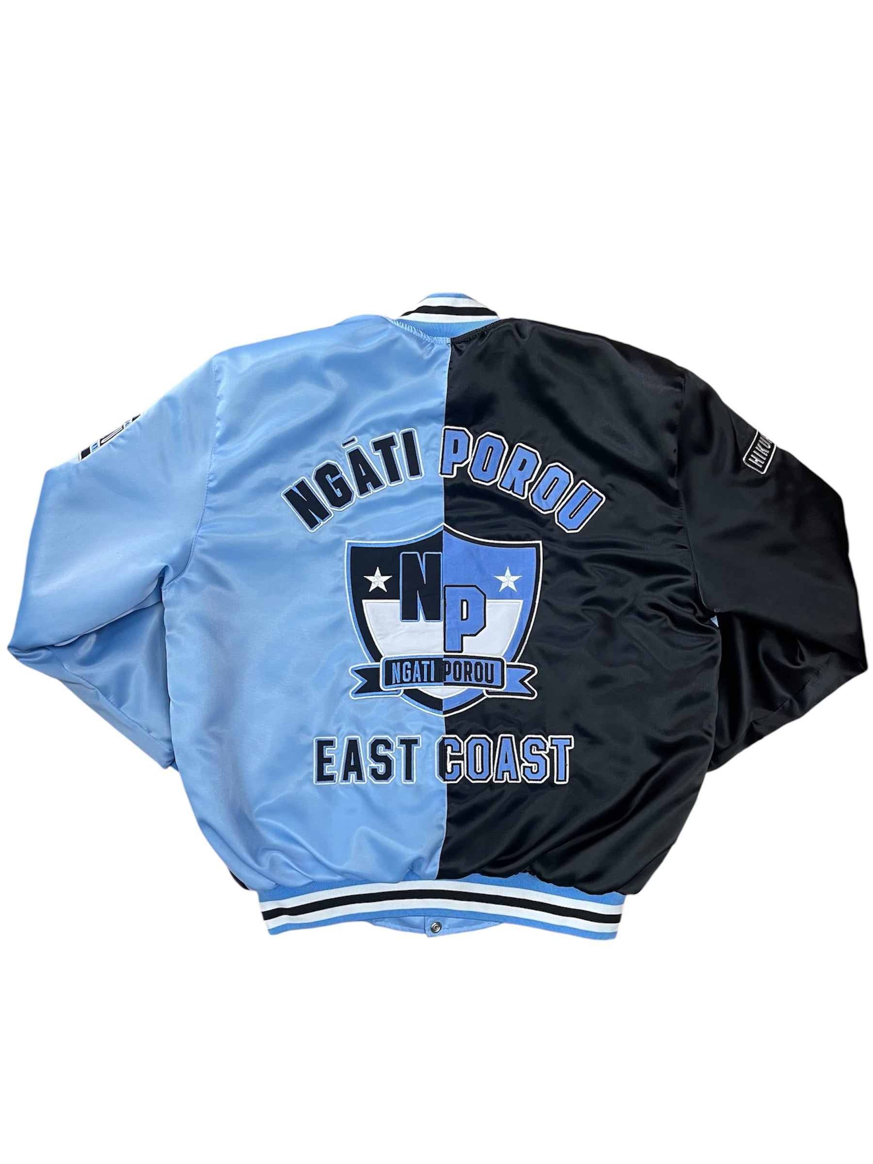 Split Satin Ngati Porou Bomber