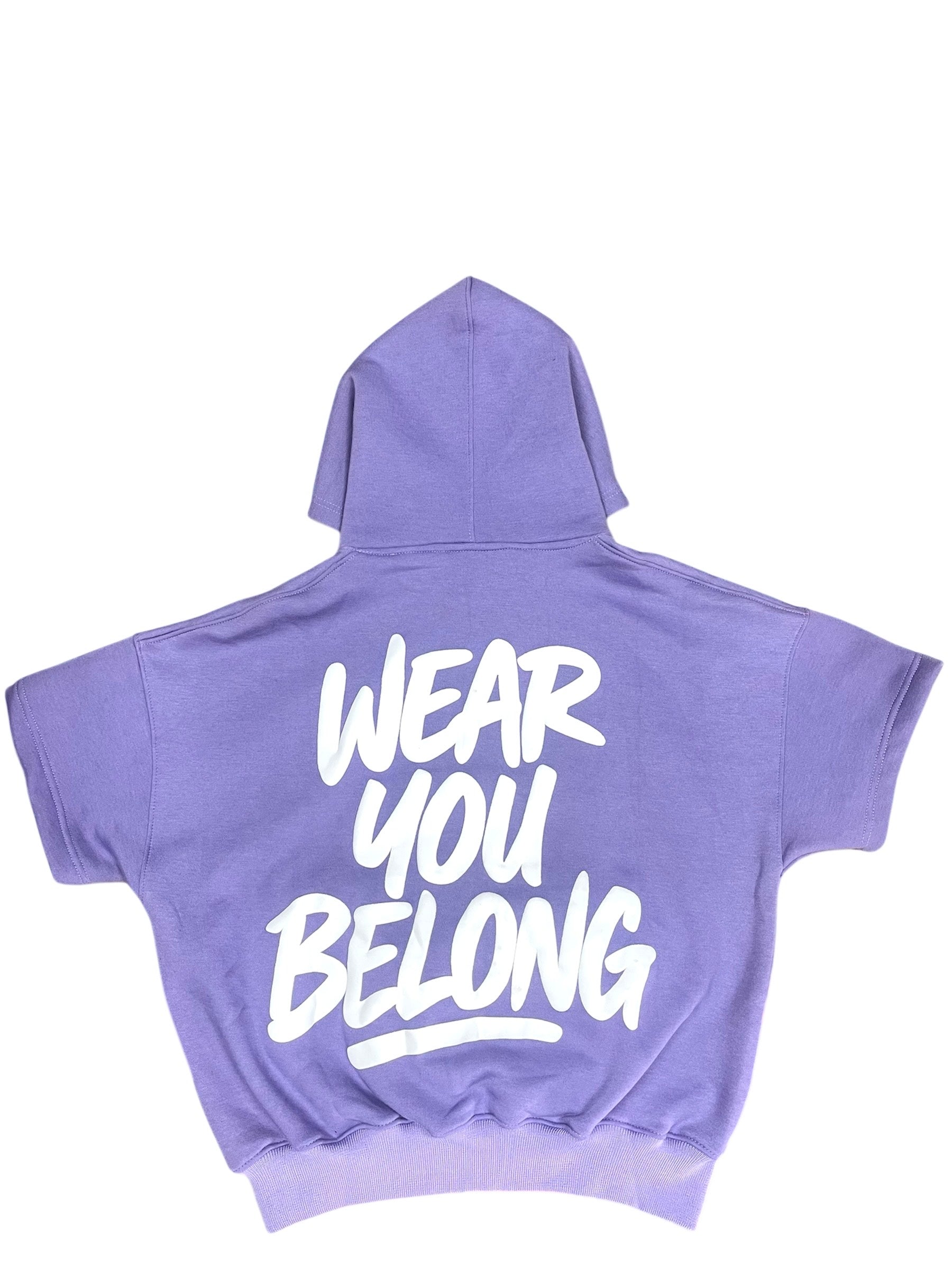 Cuzy T Violet Puff Hoodie