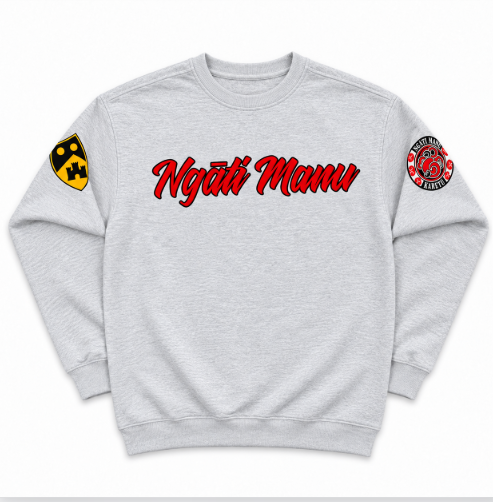 Ngati Manu crewneck (grey)