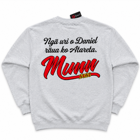 Ngati Manu crewneck (grey)