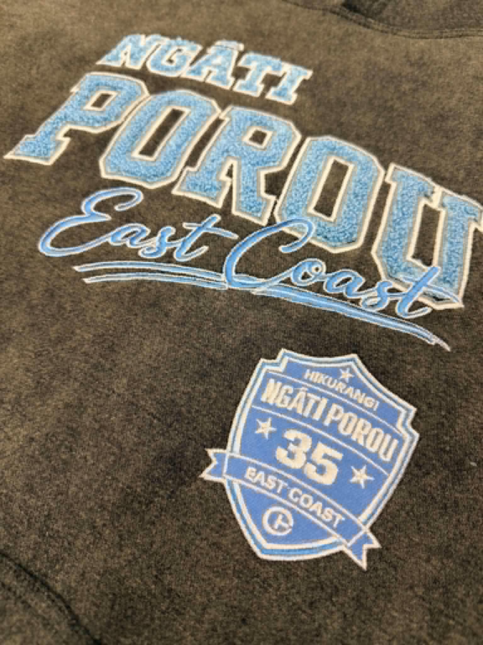 Ngati Porou-Acid wash Hoodie